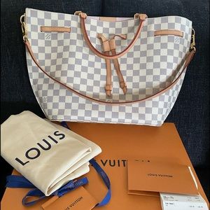 LOUIS VUITTON Damier Azur Girolata